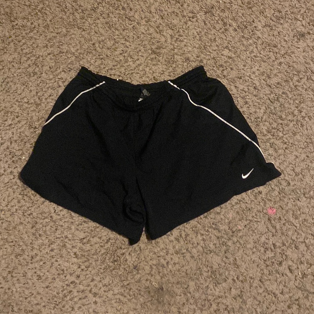 Nike athletic shorts.